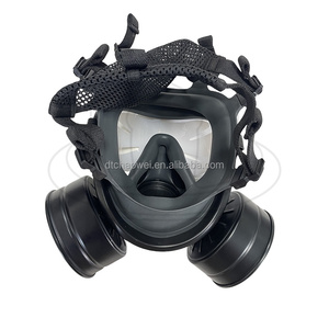 Công Nghiệp Silicone Core Toàn Diện Khẩn Cấp Đào Tạo Mặt Nạ Khí Lọc Tái Sử Dụng Mặt Nạ Bụi Khí Độc Hại Masker - Product Image 4