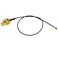 Cable de Antena Coaxial Serie RG Personalizado, RG58, Impermeable, Conector SMA Macho, Cubierta de PVC LSZH, Cable de Comunicación para Telecomunicaciones