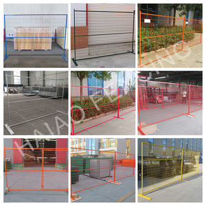 2,1x2,4 m Galvanizado Canadá Cercado temporal Perímetro residencial Malla de alambre soldada Valla temporal para Canadá - Product Image 5