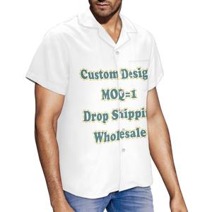 定制时尚夏季波利尼西亚芙蓉棒球短裤，带男士快干圆领印花纽扣 - Product Image 5