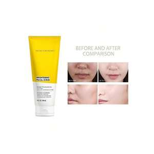 Gommage éclaircissant pour le visage 118ml avec algues et argile verte française pour tous types de peaux - Product Image 1