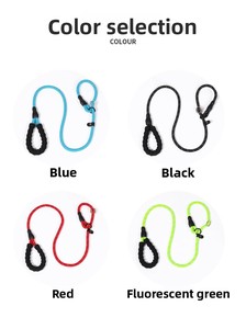 Laisse d'entraînement P-chain & P-rope pour chien, longueur réglable, non restrictive, pour chiens de petite/moyenne/grande taille, <span class=keywords><strong>Golden</strong></span> <span class=keywords><strong>Retriever</strong></span> et Labrador - Product Image 5