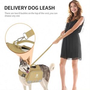 Fábrica BSCI, mochila de viaje para perros con diseño personalizado, bolsa de transporte para perros, resistente al agua, para entrenamiento al aire libre, venta al por mayor. - Product Image 4