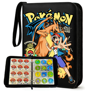 Álbum de Tazos de Pokémon, 1ª/2ª/3ª Edición, Colección de Tarjetas de Inicio de Ash Ketchum, <span class=keywords><strong>Pikachu</strong></span> Trainer, Round Pogs, Cheetos, Chipitaps - Product Image 3
