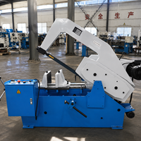 Scie à métaux horizontale HS7150 pour la découpe de l'acier lourd, machine à scier le métal hydraulique