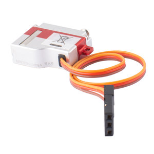 Micro-servo numérique HV KST X06H V6.0 DC6.0V 1.8Kgf.cm 4N.cm 0.07sec en alliage d'aluminium avec engrenage sans noyau pour aile de planeur RC - Product Image 5