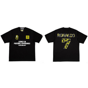 Men's Legacy In Football Experience <strong>CR7</strong> Life Graphic <strong>T</strong>-<strong>Shirt</strong>, 100% Cotton, Streetwear Crew Neck Short Sleeve Tee - Product Image 6
