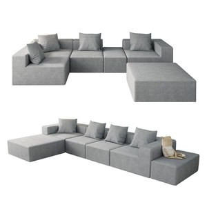 أثاث غرفة معيشة أريكة بتصميم جديد من Saien ، أريكة سرير بتصميم مقطعي ، أريكة غرفة معيشة - Product Image 4