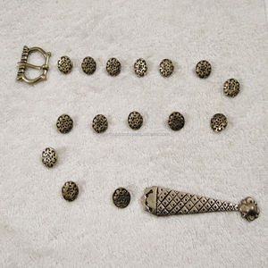 Cinturón llano medieval Sophia hecho de material de aleación duradero BC - Product Image 2