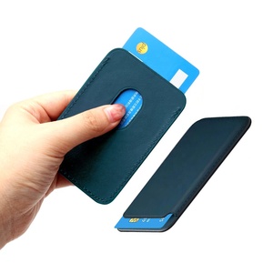 Cartera Trasera de Cuero Premium con Imán para iPhone 16 Pro Max 15 14 13 12, Tarjetero Magnético para Teléfono - Product Image 4