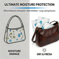 Déshydratant ultra-absorbant direct usine pour chaussures, sacs et boîtes à chaussures – Anti-humidité, écologique, anti-fuite, vente en gros