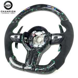 <span class=keywords><strong>Volante</strong></span> deportivo de fibra de carbono forjado con paletas de cambio para <span class=keywords><strong>BMW</strong></span> M2 M3 M4 F15 F16 F20 F21 F22 F30 F31 F32 F80 F87 <span class=keywords><strong>2022</strong></span> 2023 M - Product Image 2