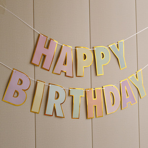 Youlun Feliz <span class=keywords><strong>cumpleaños</strong></span> 100 días 7in letras Macaron colores negro reutilizable decoración <span class=keywords><strong>de</strong></span> <span class=keywords><strong>pared</strong></span> decoración <span class=keywords><strong>de</strong></span> fiesta Banner para mujer hombres niñas - Product Image 6
