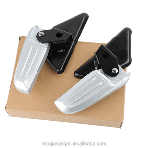 แป้นเหยียบพับได้สำหรับรถจักรยานยนต์ที่วางเท้าดัดแปลงสกู๊ตเตอร์สำหรับ LXV125 LX125รถ Piaggio <span class=keywords><strong>Vespa</strong></span> <span class=keywords><strong>S125</strong></span> LX LXV S อุปกรณ์เสริม - Product Image 2