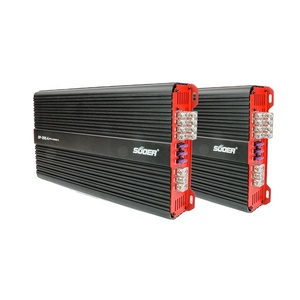 Para Suoer 200 OEM amplificador de coche clase AB <span class=keywords><strong>RMS</strong></span> W * 4CH 2 Ohmios potencia de rango completo 4 canales de amplificador de coche con cruces - Product Image 1