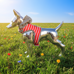 MIDPET高級調節可能フード付き犬用ハーネス高品質プレミアムプリントポリエステルパッド入りファー装飾パーソナライズクイック - Product Image 1