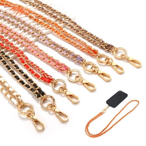 Cordon <span class=keywords><strong>de</strong></span> <span class=keywords><strong>téléphone</strong></span> portable en strass, bandoulière pour <span class=keywords><strong>téléphone</strong></span>, sangle <span class=keywords><strong>de</strong></span> <span class=keywords><strong>téléphone</strong></span> en cristal, <span class=keywords><strong>chaîne</strong></span> <span class=keywords><strong>de</strong></span> sac à main, breloques <span class=keywords><strong>de</strong></span> sac - Product Image 2