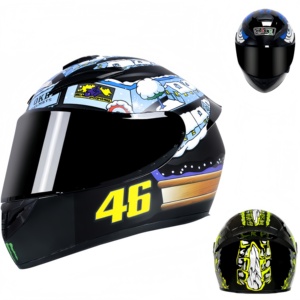 Casque de <span class=keywords><strong>moto</strong></span> intégral certifié DOT, boîtier en ABS, casque de <span class=keywords><strong>moto</strong></span> durable pour VTT - Product Image 1