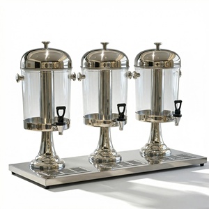 Distributeur de boissons froides en acier inoxydable ORIX 24L, machine à boissons en libre-service pour la restauration hôtelière ORIX-GZT-03, grande capacité 24 litres - Product Image 3