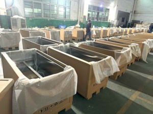 Cage d'exposition pour animaux de compagnie de qualité supérieure pour magasin de détail, design moderne avec roulettes verrouillables, facile à déplacer, pour mettre en valeur les animaux - Product Image 6