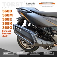 ZONTES 368 Serie Auspuffhalterung aus Kohlenstoffstahl für Motorräder Shengshi 368D 368M 368K 368G 368E Zubehör