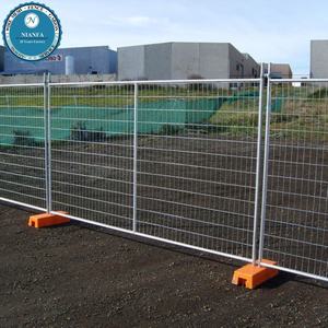 Vente flash à la Foire de Canton, vente en gros au Canada, panneaux de clôture de sécurité Heras / clôture temporaire en acier à mailles métalliques portable - Product Image 6