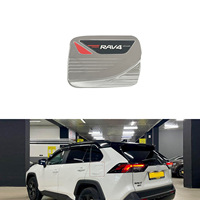 Cache-réservoir de carburant pour Toyota Rav4 2019-2023, accessoires de voiture en plastique ABS chromé, garniture d'accessoires