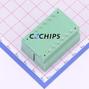 KF2EDGVHM-5.0-2*6P Plug-in Terminal Block Through hole,P=5mm Connector Board-to-Board / Socket - Closed Screw Fixing 5mm Green - Product Image 2
