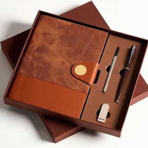 Coffret Cadeau d'Entreprise Personnalisé avec Logo : Carnet, Stylo et Clé USB Gravés – Idéal pour Souvenir d'Entreprise - Product Image 1