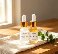 Vente en gros de flacons en verre pour sérum de 10 ml avec boîte en papier - Contenant écologique pour flacon cosmétique en verre pour soins du visage avec personnalisation