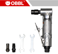 DOTING DT-7033 Meuleuse pneumatique professionnelle de haute qualité 22000 tr/min, kit avec interrupteur à gâchette 1/4 3mm 6mm et échappement frontal