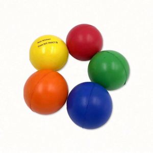Balle anti-stress en mousse PU souple ronde personnalisée, très vendue - Product Image 4