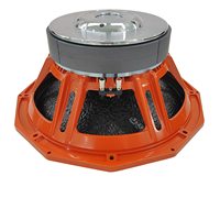 Subwoofer professionnel de 18 pouces avec double aimant en ferrite de 280 mm, bobine vocale de 5 pouces, AES 3000W, pour DJ, bars, clubs, spectacles et performances