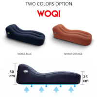 Canapé gonflable moderne pliable WOQI, entièrement automatique, coussin d'air portable pour l'extérieur