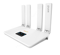 ZT R611-E Router 4G LTE, dengan kartu sisipan SIM kompatibel dengan WCDMA/FDD-LTE/TDD-LTE//ax 300M WiFi6 1 Port DC 12V