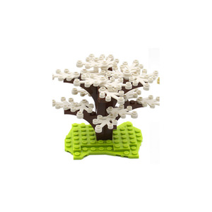 WW2 militaire Mini soldat Figure armée arme <span class=keywords><strong>Sence</strong></span> petite plante arbre briques bloc de construction jouets - Product Image 2