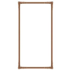4 piezas decorativas de madera tallada esquina Onlay apliques 4,7 * 4.7in para muebles puerta gabinete (4Corner4.7 * 4.7in) - Product Image 6