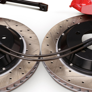 En stock, étrier de frein GT4 4 pistons, rotor de frein en acier percé 380 mm, système de freinage de course haute performance pour <span class=keywords><strong>Ford</strong></span> <span class=keywords><strong>Focus</strong></span> Fiesta F150 - Product Image 6