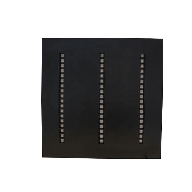 Modern Home Office Recessed Grille Panel Light 600x600mm Backlit Decorative Led Light Panel for Indoor Lighting