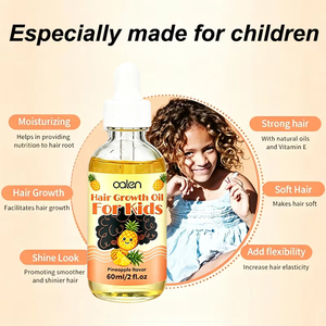 น้ำมันบำรุงผมสำหรับเด็ก Luxfume ODM Herbal Curly ขนาด 60 มล. สำหรับเด็กหญิงและเด็กชาย - เซรั่มบำรุงผมสำหรับใช้ทุกวัน ช่วยบำรุงและฟื้นฟู<span class=keywords><strong>ผม</strong></span>แห้งเสีย ชี้ฟู และพันกัน - Product Image 5