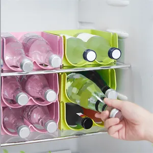 Support à Boissons Empilable en Plastique Écologique Antidérapant pour la Conservation de la Fraîcheur – Idéal pour la Cuisine Domestique, Boîte de Rangement pour Bière, Cola et Aliments - Product Image 5