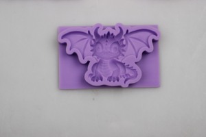Molde de Silicona de Dragón Volador para Decoración de Pasteles, Adorno para Cupcakes, Dulces, Galletas, Manualidades con Azúcar, Arcilla y Resina - Product Image 2