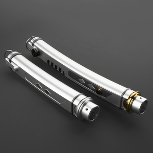 LGT SABERS Par de Sables de Luz Curvos Ahsoka Rebel Tanos, Juguetes Luminosos para Fiestas de Niñas, Cosplay, Espada LED con Luz RGB - Product Image 5