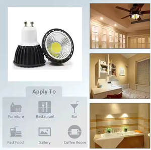 Thương mại MR16 Spotlight <span class=keywords><strong>COB</strong></span> <span class=keywords><strong>LED</strong></span> 3 W 5W 7W <span class=keywords><strong>GU10</strong></span> gu5.3 bóng đèn trắng ấm cho phòng trưng bày bảo tàng bán lẻ chiếu sáng - Product Image 3