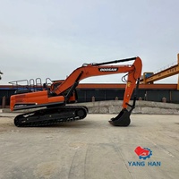 Excavatrice hydraulique d'occasion Doosan DX300LC-9C 30 tonnes pour travaux de construction