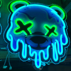 Custom 3D UV Printed <b>LED</b> Neon <b>Sign</b> Spaceman Comic Anime Light-Up Art Decoration for Home Office & Shops (Acrylic) - Product Image 4