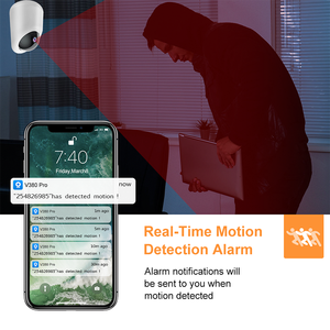 LEVOFAST V380 Caméra <span class=keywords><strong>sans</strong></span> fil 3MP HD Caméra de <span class=keywords><strong>surveillance</strong></span> domestique <span class=keywords><strong>Wifi</strong></span> Sécurité Smart <span class=keywords><strong>Wifi</strong></span> Baby Monitor Caméra - Product Image 3