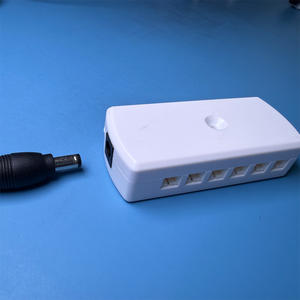 Divisor de Corriente CC Multipuerto, <span class=keywords><strong>Conector</strong></span> <span class=keywords><strong>Jack</strong></span> 5.5x2.1mm a <span class=keywords><strong>Conector</strong></span> Dupont, Hub de Distribución de Energía de 4, 6 y 12 Vías <span class=keywords><strong>para</strong></span> <span class=keywords><strong>Arduino</strong></span> y Tiras LED - Product Image 1