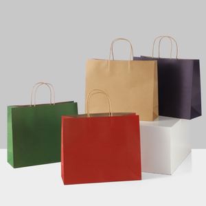 ถุงกระดาษคราฟท์สำหรับบรรจุภัณฑ์อาหารแบบกำหนดเอง - Product Image 5