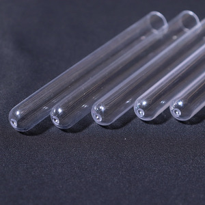 <span class=keywords><strong>Tubes</strong></span> à essai gradués avec bouchon en plastique PP, couvercles en caoutchouc, bouchons en liège de différentes tailles pour utilisation en laboratoire - Product Image 4